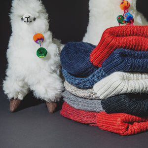 Alpaca Wool Knit Cap