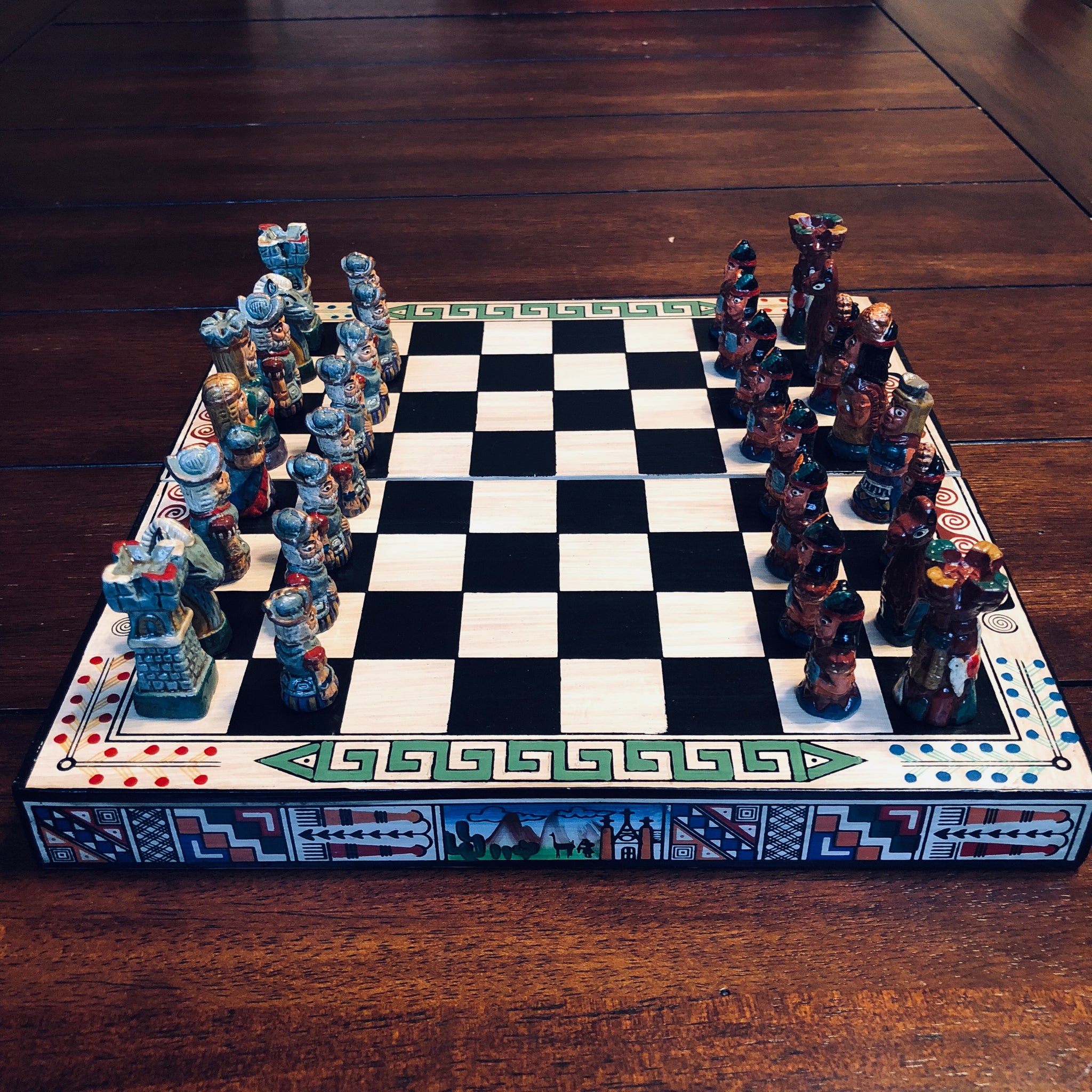 Ceramic Chess Set